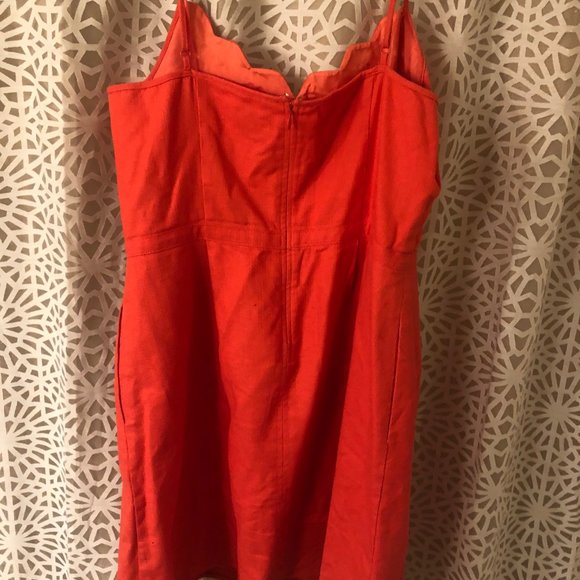 J.Crew Scallop Spaghetti Strap Sun Dress - Picture 4 of 4